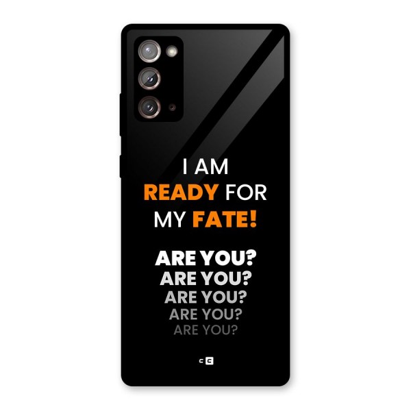 You Ready Glass Back Case for Galaxy Note 20