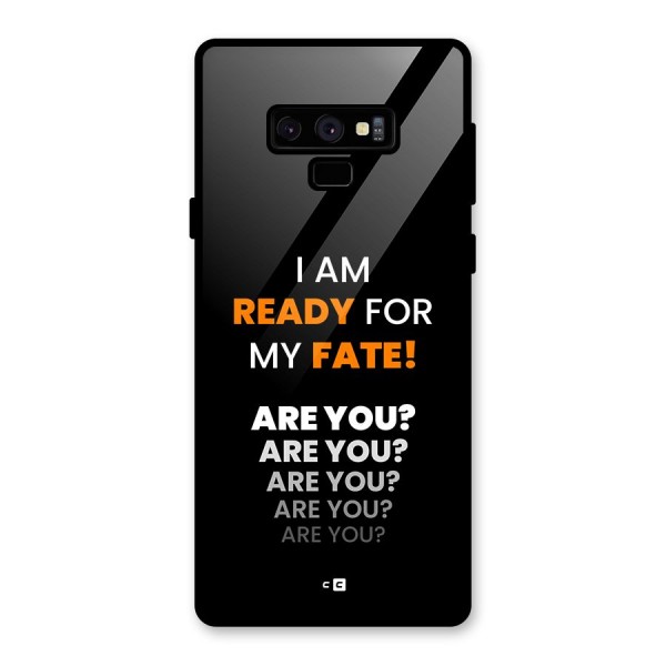 You Ready Glass Back Case for Galaxy Note 9