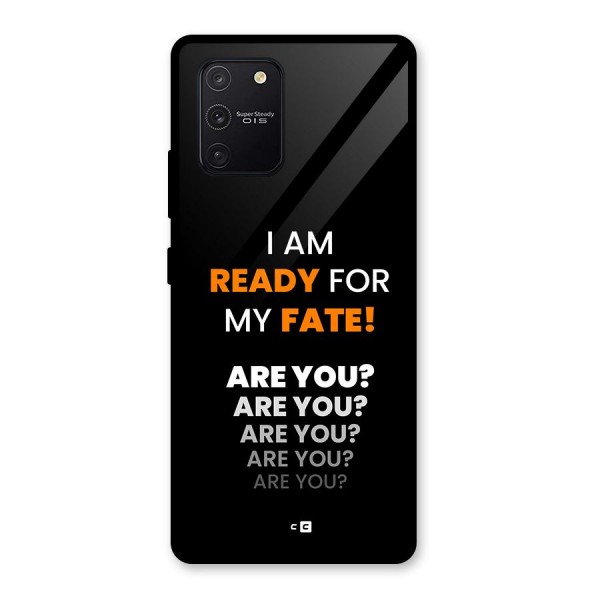 You Ready Glass Back Case for Galaxy S10 Lite