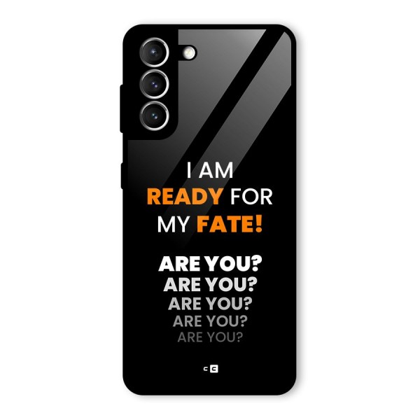 You Ready Glass Back Case for Galaxy S21 5G