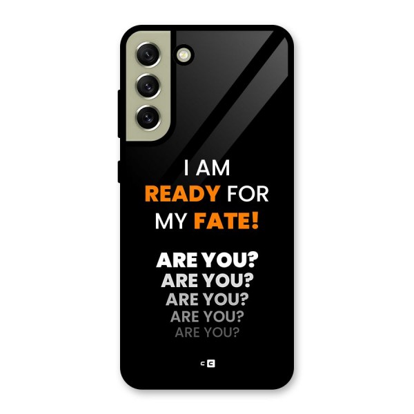 You Ready Glass Back Case for Galaxy S21 FE 5G