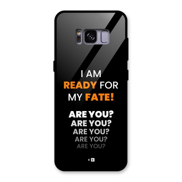 You Ready Glass Back Case for Galaxy S8