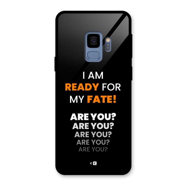 You Ready Glass Back Case for Galaxy S9