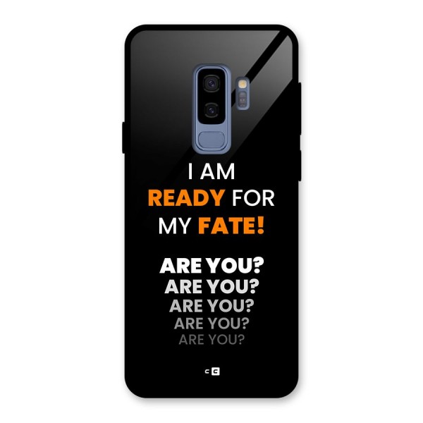 You Ready Glass Back Case for Galaxy S9 Plus