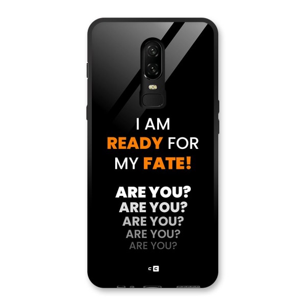 You Ready Glass Back Case for OnePlus 6