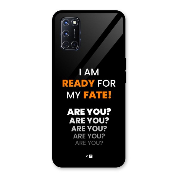 You Ready Glass Back Case for Oppo A52