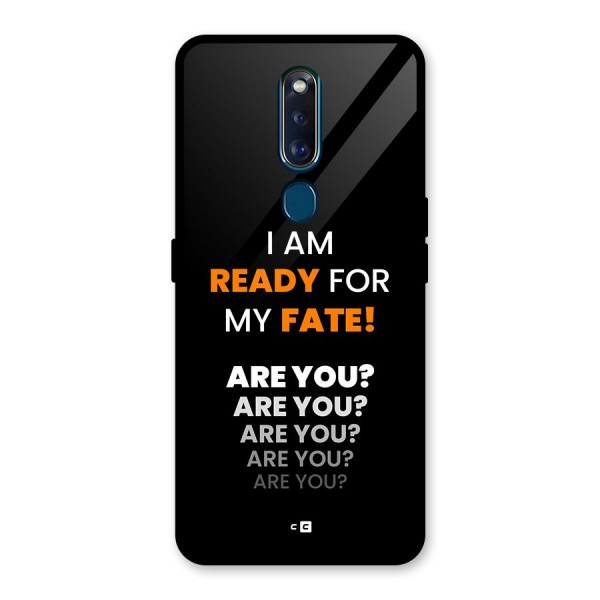 You Ready Glass Back Case for Oppo F11 Pro