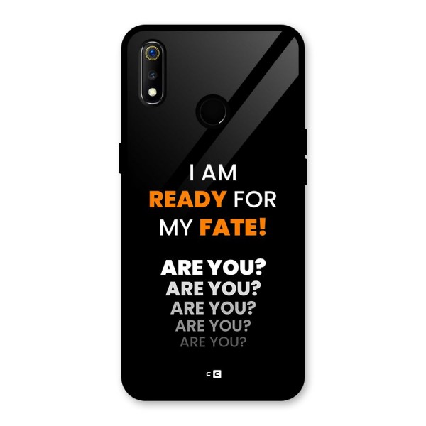 You Ready Glass Back Case for Realme 3i