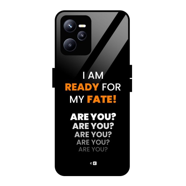 You Ready Glass Back Case for Realme C35