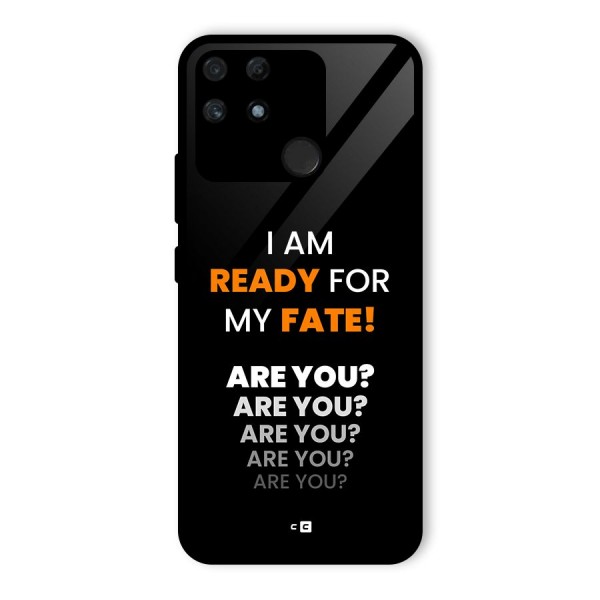 You Ready Glass Back Case for Realme Narzo 50A