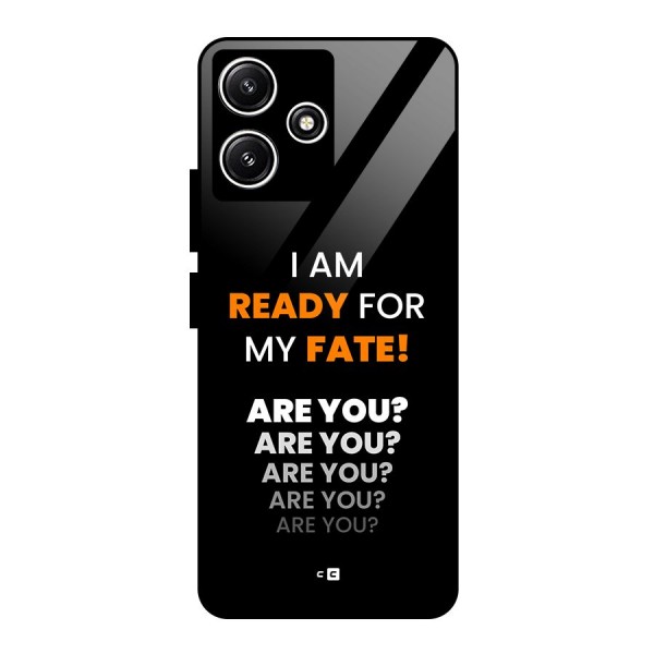 You Ready Glass Back Case for Redmi 12 5G