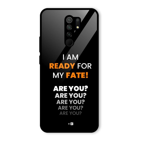 You Ready Glass Back Case for Redmi 9 Prime