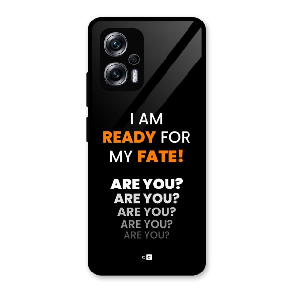 You Ready Glass Back Case for Redmi K50i