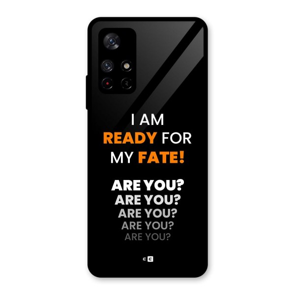 You Ready Glass Back Case for Redmi Note 11T 5G