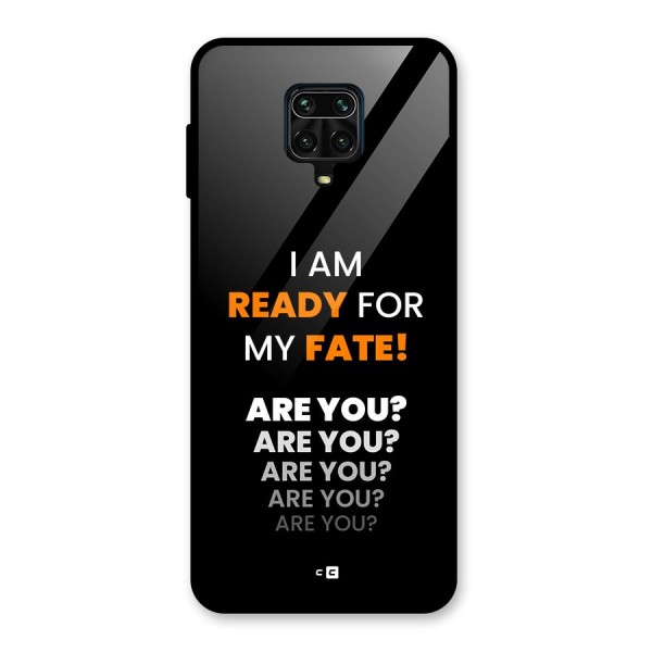 You Ready Glass Back Case for Redmi Note 9 Pro