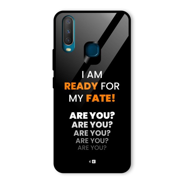 You Ready Glass Back Case for Vivo Y12