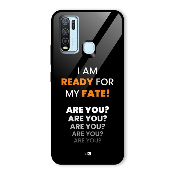 You Ready Glass Back Case for Vivo Y50