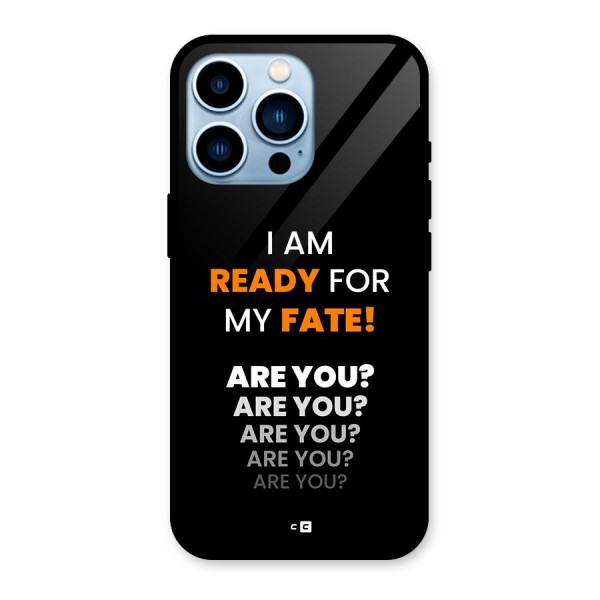 You Ready Glass Back Case for iPhone 13 Pro