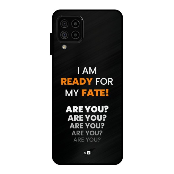 You Ready Metal Back Case for Galaxy A22 4G