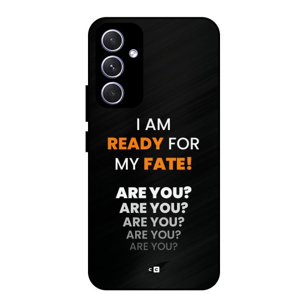 You Ready Metal Back Case for Galaxy A54