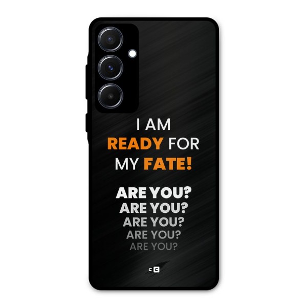 You Ready Metal Back Case for Galaxy A55