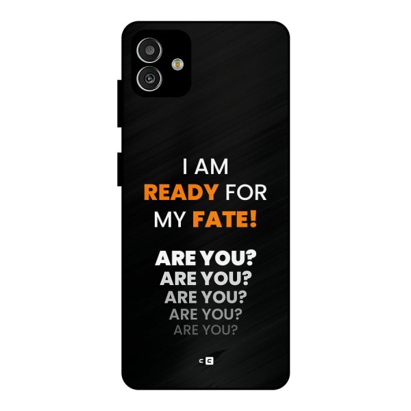 You Ready Metal Back Case for Galaxy M13 5G