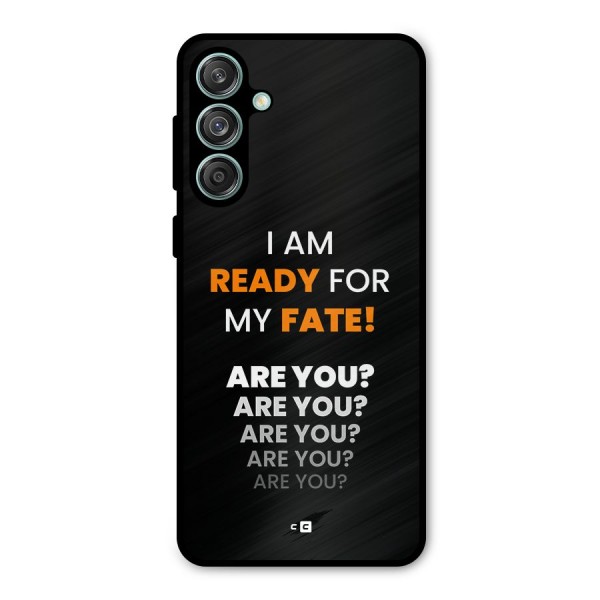 You Ready Metal Back Case for Galaxy M55 5G