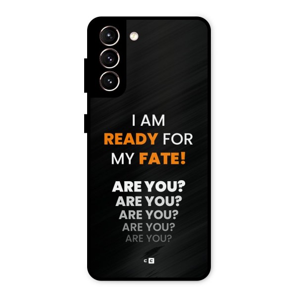 You Ready Metal Back Case for Galaxy S21 5G