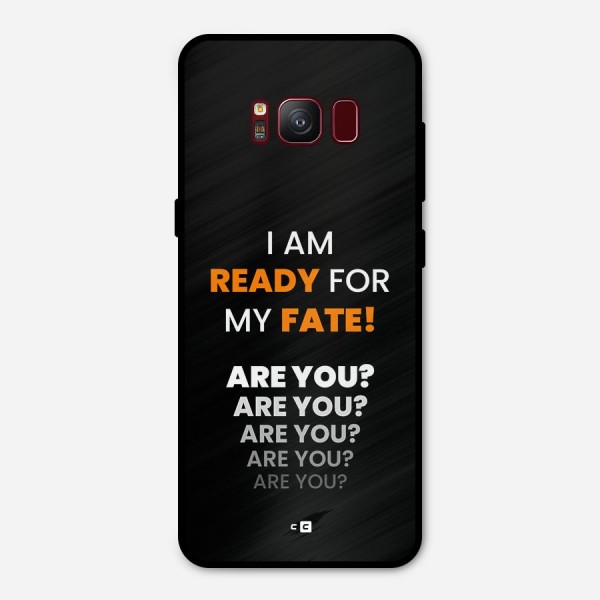 You Ready Metal Back Case for Galaxy S8