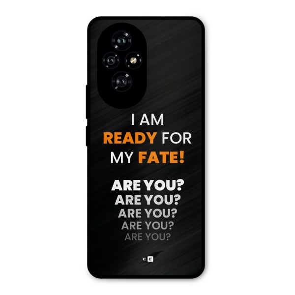 You Ready Metal Back Case for Honor 200