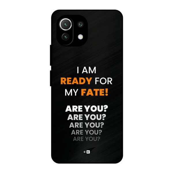 You Ready Metal Back Case for Mi 11 Lite