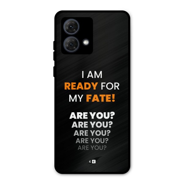 You Ready Metal Back Case for Moto G84