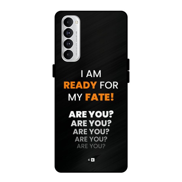 You Ready Metal Back Case for Oppo Reno4 Pro