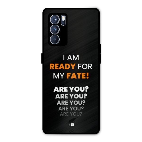 You Ready Metal Back Case for Oppo Reno6 Pro 5G