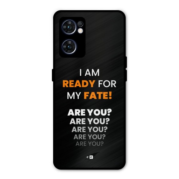 You Ready Metal Back Case for Oppo Reno7 5G