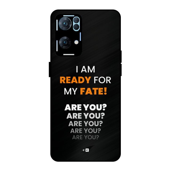 You Ready Metal Back Case for Oppo Reno7 Pro 5G