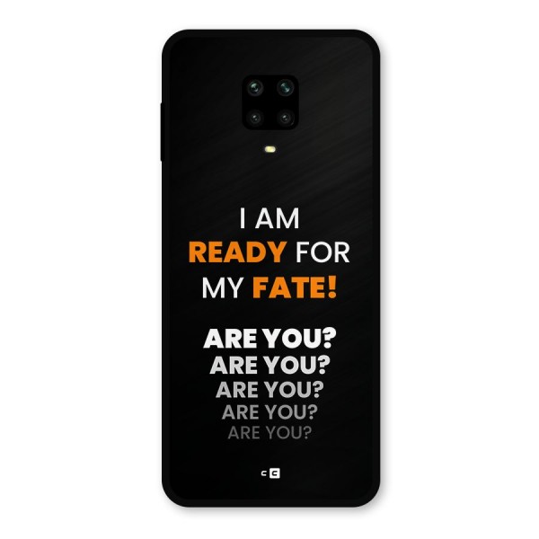 You Ready Metal Back Case for Poco M2