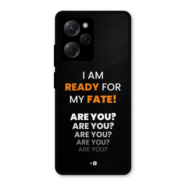 You Ready Metal Back Case for Poco X5 Pro