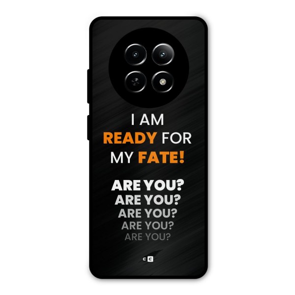 You Ready Metal Back Case for Realme 12x 5G