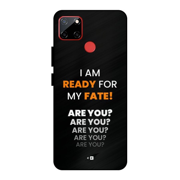 You Ready Metal Back Case for Realme C12