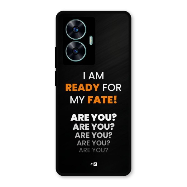 You Ready Metal Back Case for Realme C55