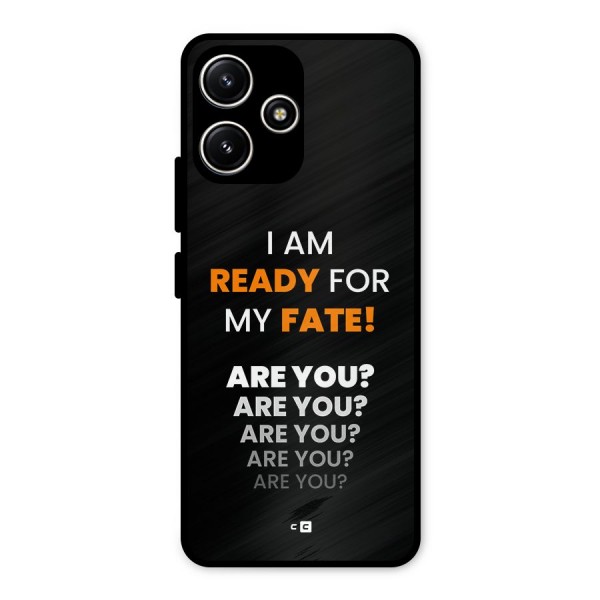 You Ready Metal Back Case for Redmi 12 5G