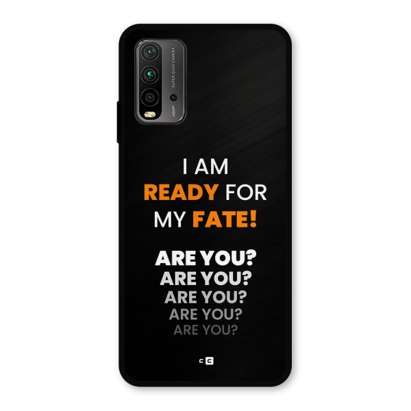 You Ready Metal Back Case for Redmi 9 Power