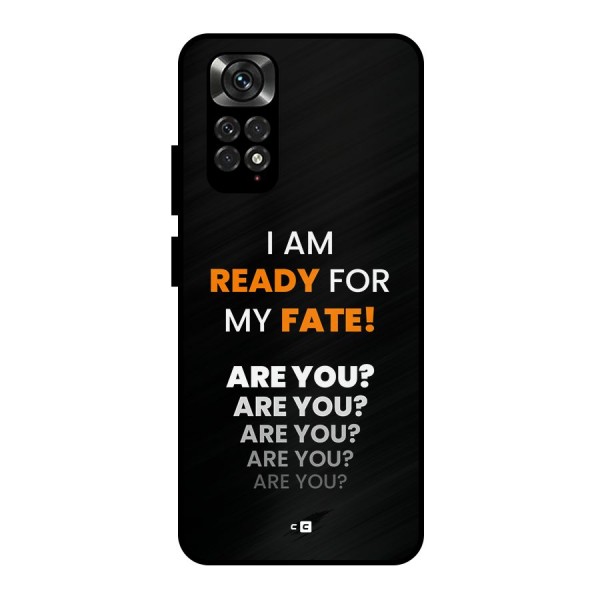 You Ready Metal Back Case for Redmi Note 11 Pro