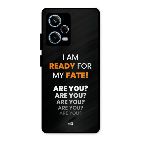 You Ready Metal Back Case for Redmi Note 12 Pro