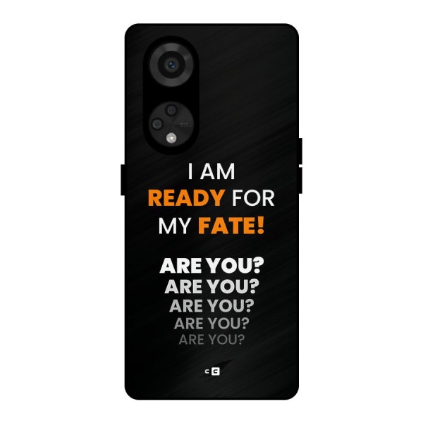 You Ready Metal Back Case for Reno8 T 5G