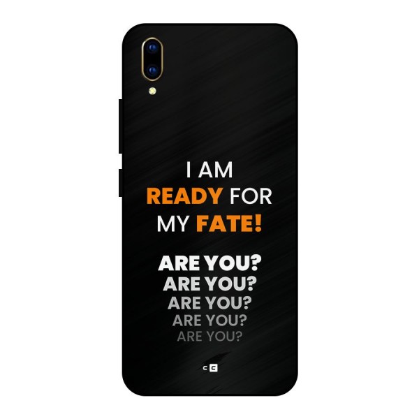 You Ready Metal Back Case for Vivo V11 Pro