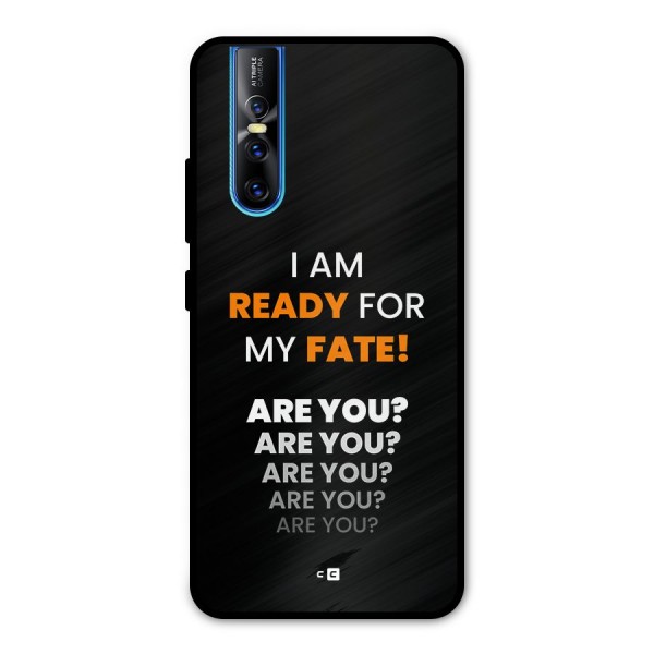 You Ready Metal Back Case for Vivo V15 Pro