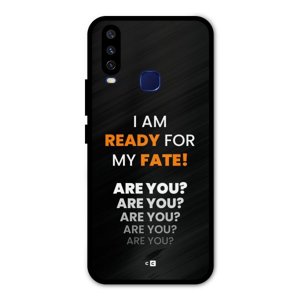 You Ready Metal Back Case for Vivo V17