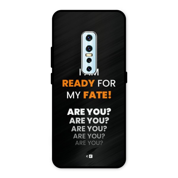 You Ready Metal Back Case for Vivo V17 Pro